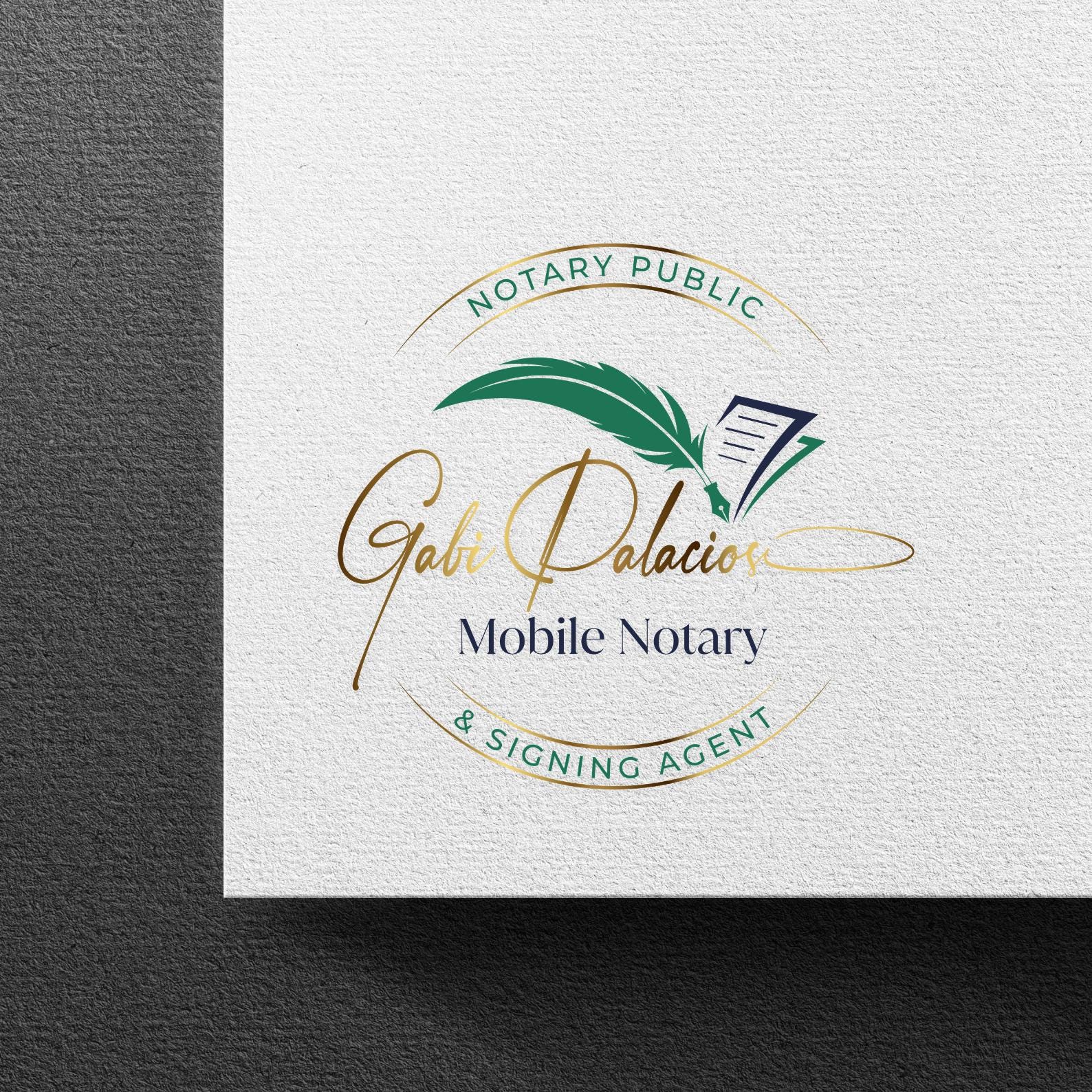 Notary2pro Logo Premade Notary Logo Design, Notary Public Logo, Modern Legal Logo ...