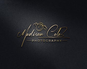 Photographer Logo Design | Custom Signature Watermark Logo | Photography Branding Kit | Wedding Photographer Logo | Digital Logo