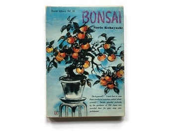 Pair of Vintage Bonsai Books - Japan Travel Bureau Hardcover 1962 and Brooklyn Botanic Garden Paperback 1985 - Ready to Ship