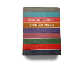 Basic Dictionary of American English - Hardcover 1962 - Ready to Ship