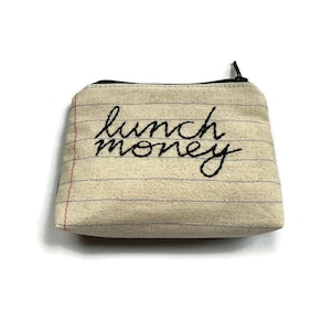 Bolsa para almuerzo lista para enviar - Bolsa con cremallera hecha a mano