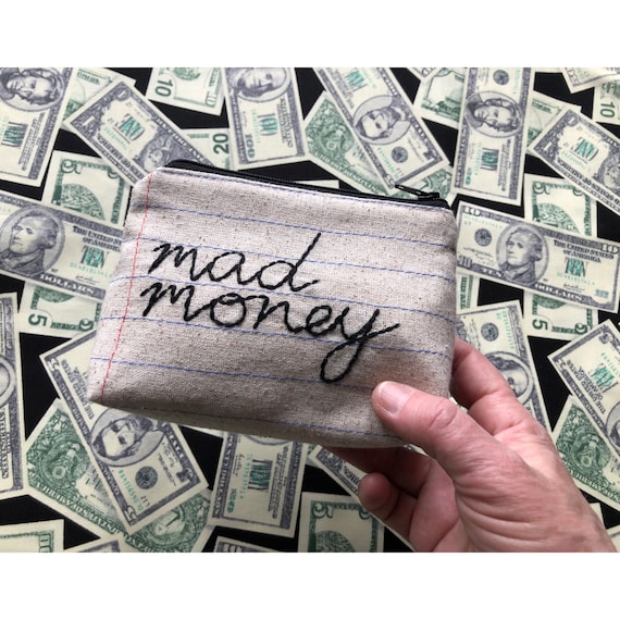 Zipper money bag hotsell