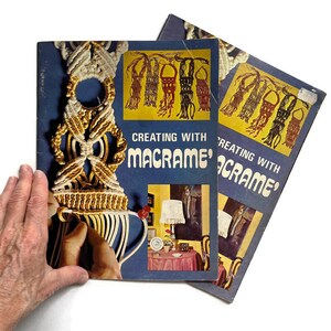 Creating with Macrame - 1971 Booklets