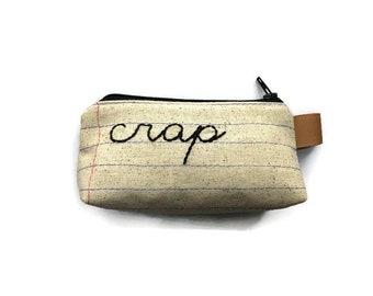 Crap - Credit Card Case - Made to Order