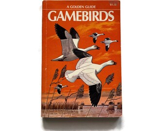 Vintage Golden Field Guide to Gamebirds - 1961 - Great Vintage Condition