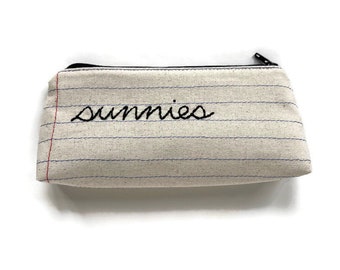 Sunnies - Custodia per occhiali da sole fatta a mano - Personalizzabile