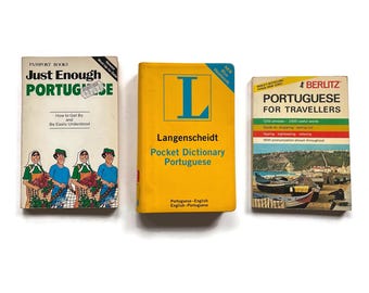Diccionario y libros de frases en portugués