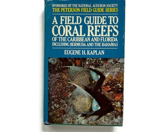 Peterson Field Guide to Coral Reefs - Published in 1982 - Hardcover - Good Condition