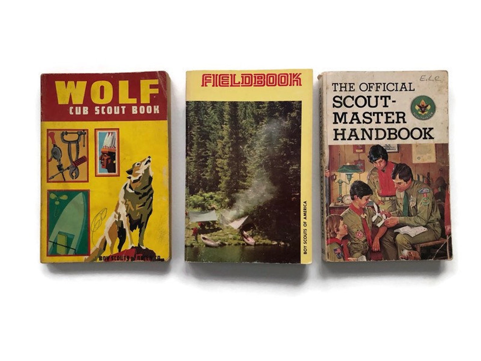 Wolf Cub Scout Book Scoutmaster Handbook Boy Scouts Field - Etsy