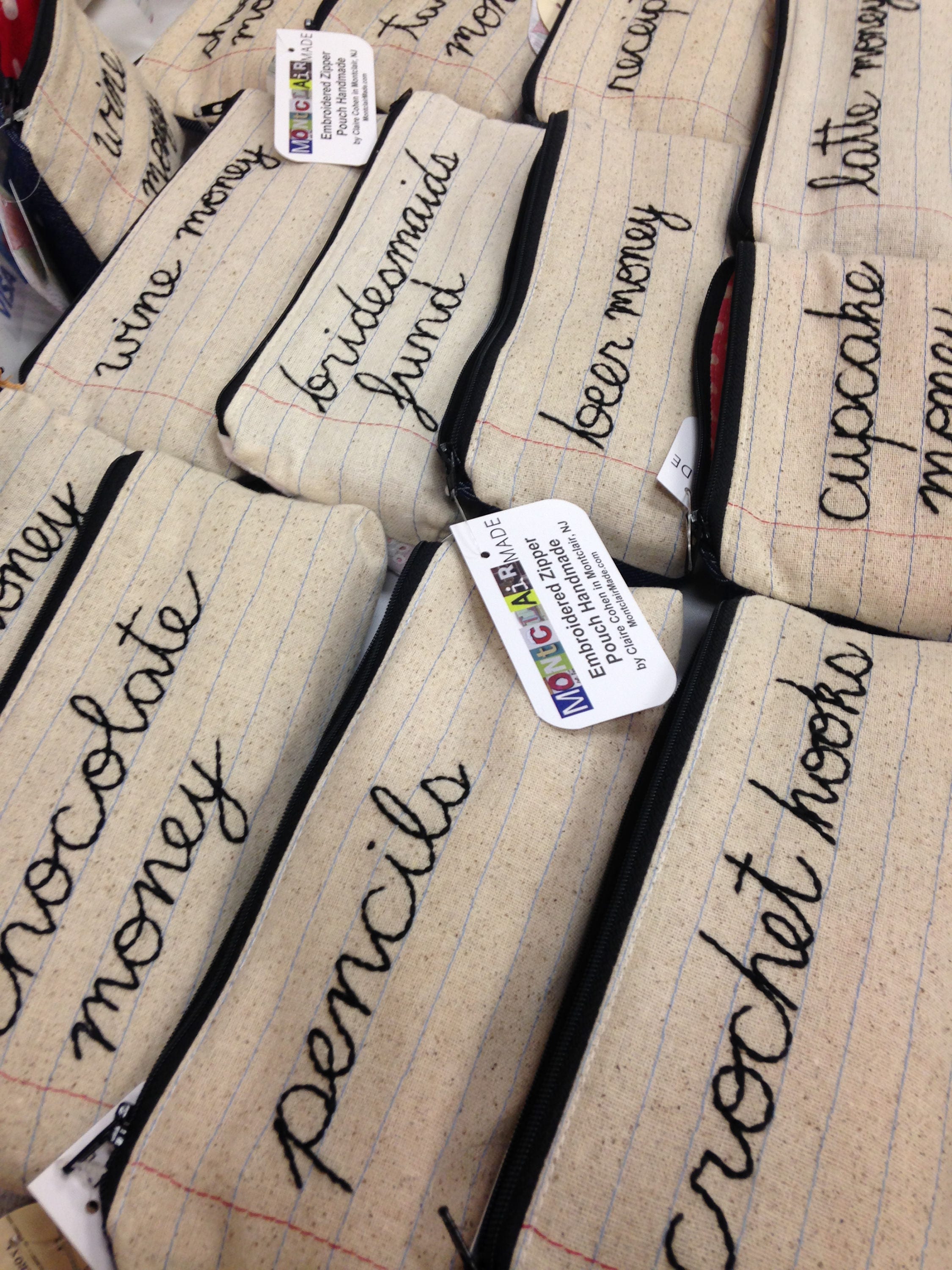 Your Phrase Pencil Case Case Pack of 10 Wholesale Bulk Etsy