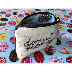 Donut Money Bag