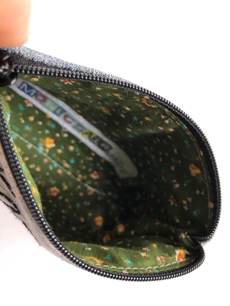 Stash Bag Handmade Ready to Ship Zipper Pouch