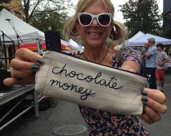Chocolate Money Bag
