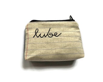 Lube Bag - Ready to Ship - Handmade Zipper Pouch