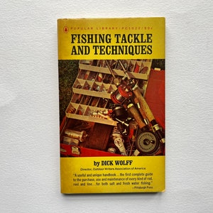 Fishing Tackle and Techniques 1963 Vintage Softcover Book Ready to Ship image 5