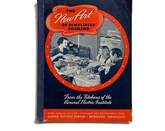 El nuevo arte de la cocina simplificada - Folleto de 1940 - Publicación de General Electric Co.