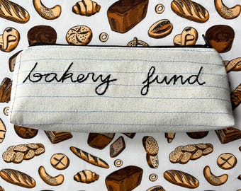 Bakery Fund Zipper Pouch