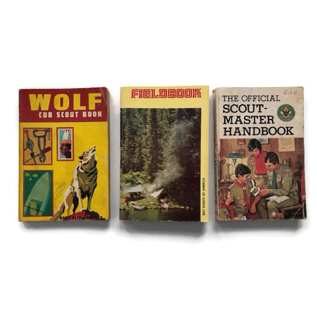 Wolf Cub Scout Book - Scoutmaster Handbook - Boy Scouts Field Book ...