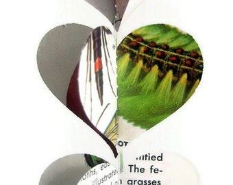 Insects Paper Heart Garland