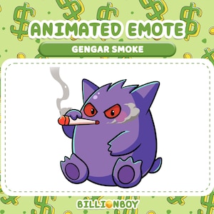 pokemon cigarette Gengar Smoke