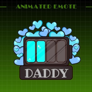 Animated Daddy Emote | Twitch-Discord- YouTube Streaming Emote | Funny Emote Twitch | Meme Emote Twitch | Funny Streaming Meme