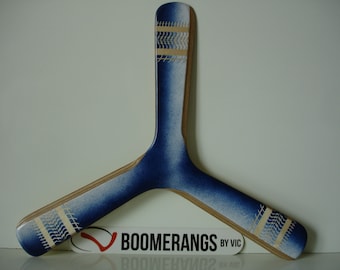 Whizzer Real Returning Boomerang Handcrafted by Boomerangs by Vic