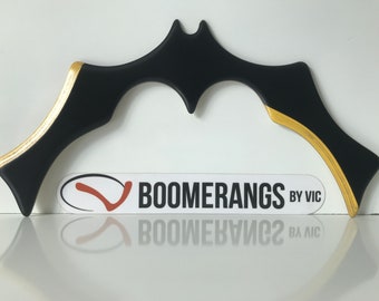 Batarang functional art Boomerang handcrafted