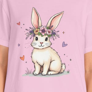Womens Easter shirt, Happy easter shirt, Cute Easter shirt, Easter Gift, Easter bunny shirt, Bunny shirt, easter tee, rabbit shirt