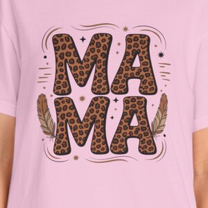 Leopard Mama Shirt, Mama Shirt, gift for mama, Mothers Day Gift, Mom Shirt, Retro Mama Shirt, Gift For Mom, Leopard Mama T-Shirt, Mom Gift