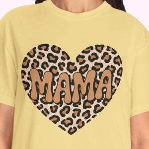 Leopard Mama Shirt, Mama Shirt, gift for mama, Mothers Day Gift, Mom Shirt, Retro Mama Shirt, Gift For Mom, Leopard Mama T-Shirt, Mom Gift