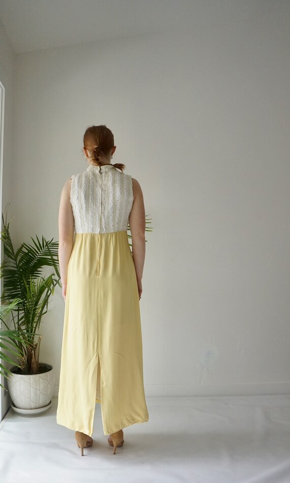 Summer Formal Dress . YELLOW Bridesmaid Dress . V… - image 6