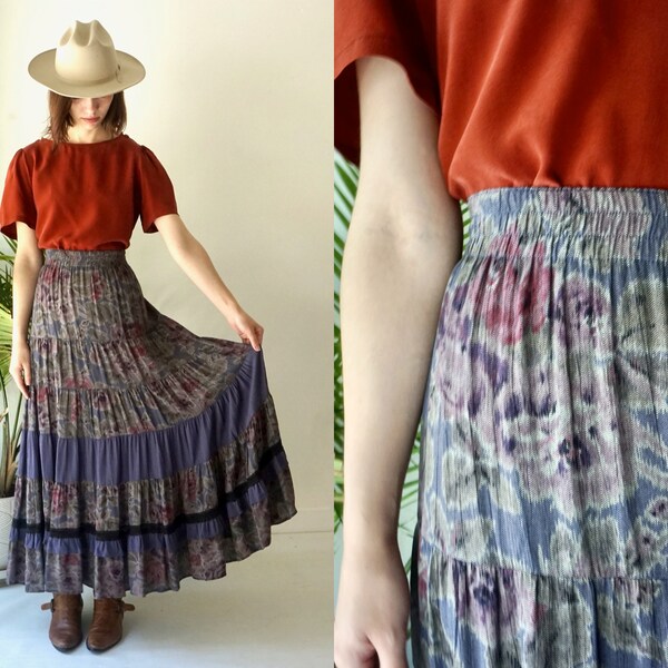 Crown of the Prairie Dark Three Tier Skirt