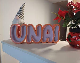 Custom Lighted Sign | Unique Gift, Custom Decor, Personalized LED Lamp | Ideal for Bars, Gyms, Home and Events