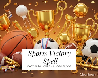 SPORTS VICTORY SPELL - Win Your Game, Athlete Luck and Confidence Boost