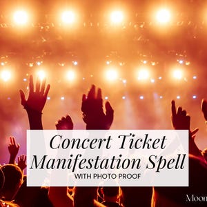 Feitiço para Manifestar Ingressos para Shows – Lugares dos Sonhos, Momento Ideal (Foto Ritual Digital)