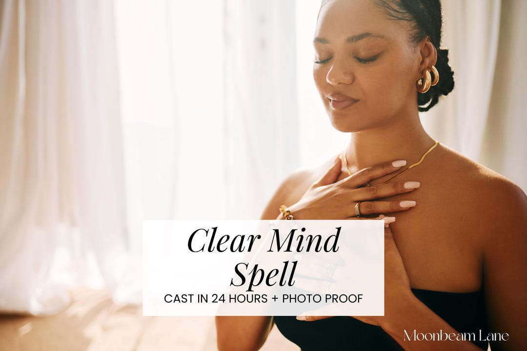 CLEAR MIND SPELL – Enhance Focus, Mental Clarity & Calm Thinking - Etsy
