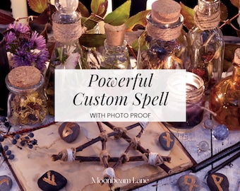 Powerful CUSTOM Spell - Powerful Custom Spell Casting, Manifest What You Desire, Personalized Specifically For You (Photo Proof)