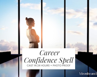CAREER CONFIDENCE SPELL -  Boost Professional Success, Attract Opportunities & Advance Your Career