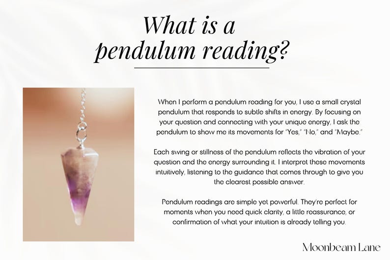 Yes/no Pendulum Reading – Timing - One Question “will It Happen ...