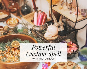 AANGEPASTE WENSSPELL – Gepersonaliseerde intentie, liefde, succes, carrière, roem, schoonheid