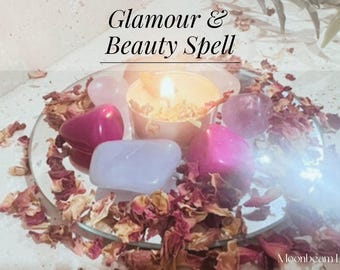 Glamour & Beauty Candle Spell – Same day - Digital Ritual Photo + Personalized Written Blessing