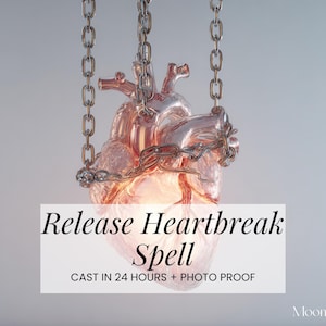 RELEASE HEARTBREAK SPELL – Heal, Let Go & Restore Emotional Balance