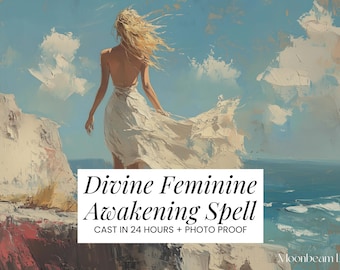 GODDELIJKE VROUWELIJKE AWAKENING Spell – Activeer vrouwelijke energie, zelfvertrouwen, eigenliefde en intuïtie