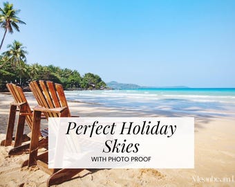 Travel Sunshine Spell, vakantie heldere lucht zegen, gepersonaliseerd ritueel (fotobestendig)