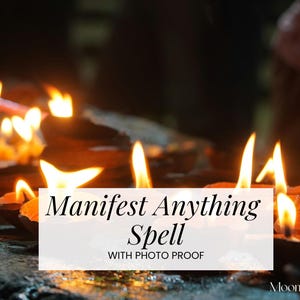 Manifestationsbesvärjelse – Rikta in begär, optimal timing (rituellt foto)