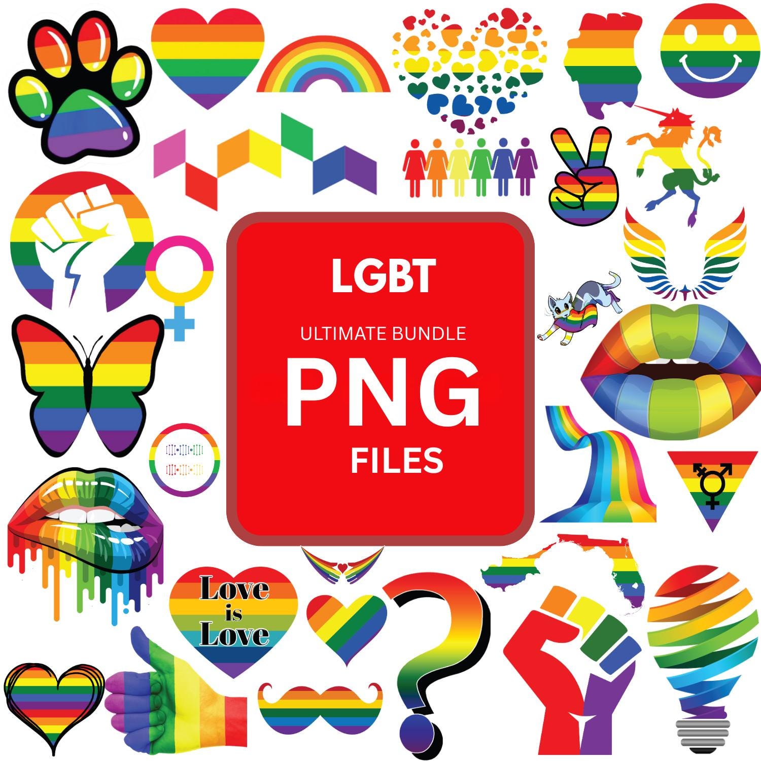 LGBT Bundle Png Design, Lgbt Png, Gay Coquette Bow Png, Rainbow LGBT Bow Png, Coquette LGBT Png Bundle, Gay Lgbt, Pride Month Png