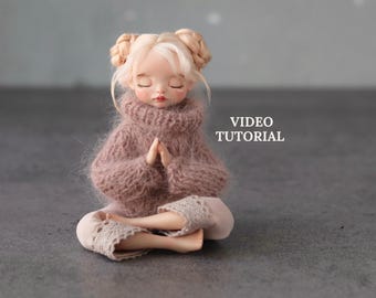 Polymer Clay Doll Tutorial | Full Doll Creation Course | No Molds Required | Beginner Friendly