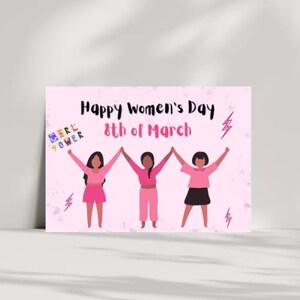 Briefkaart Vrouwendag