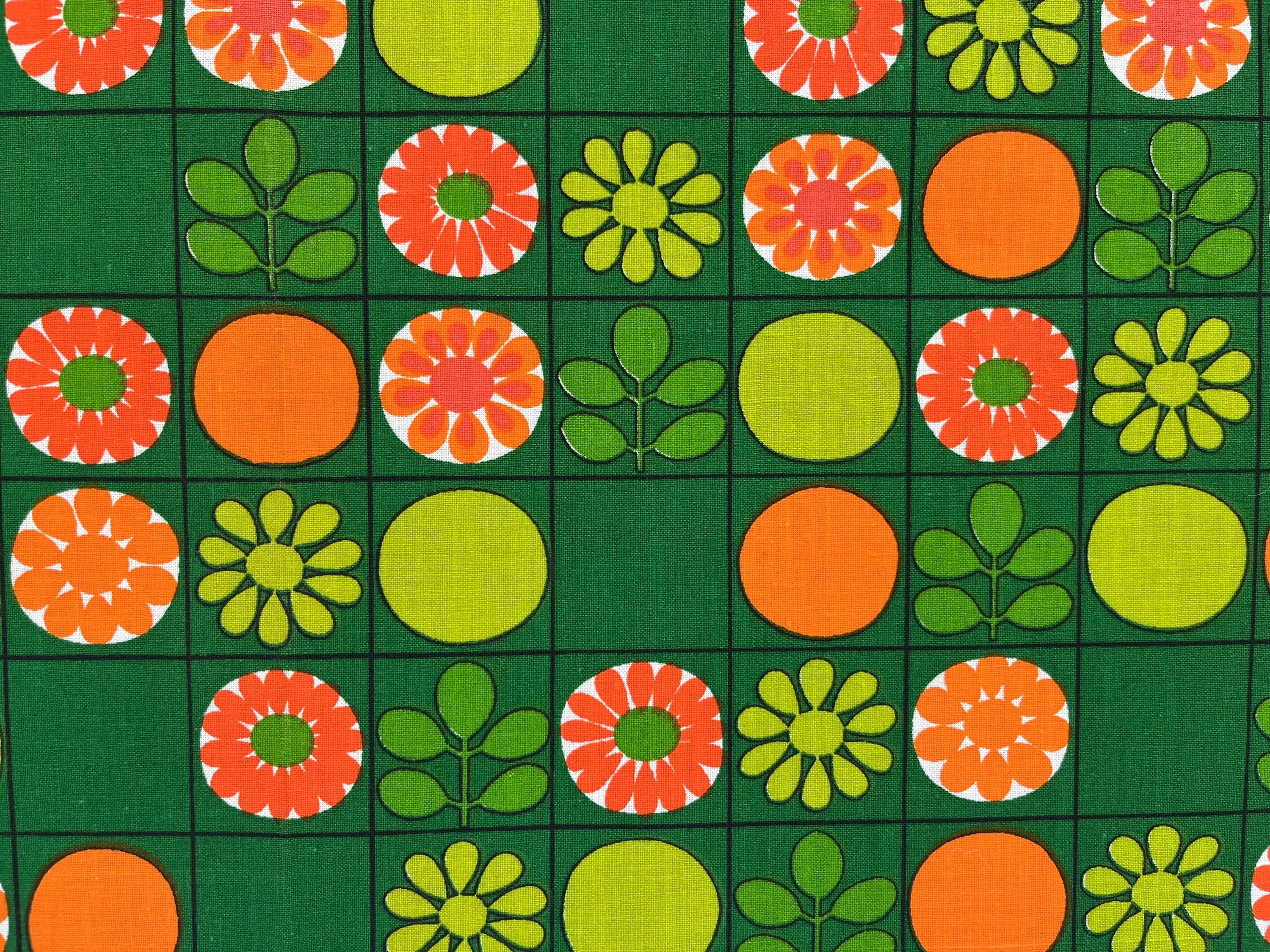 60s fabric - Etsy 日本