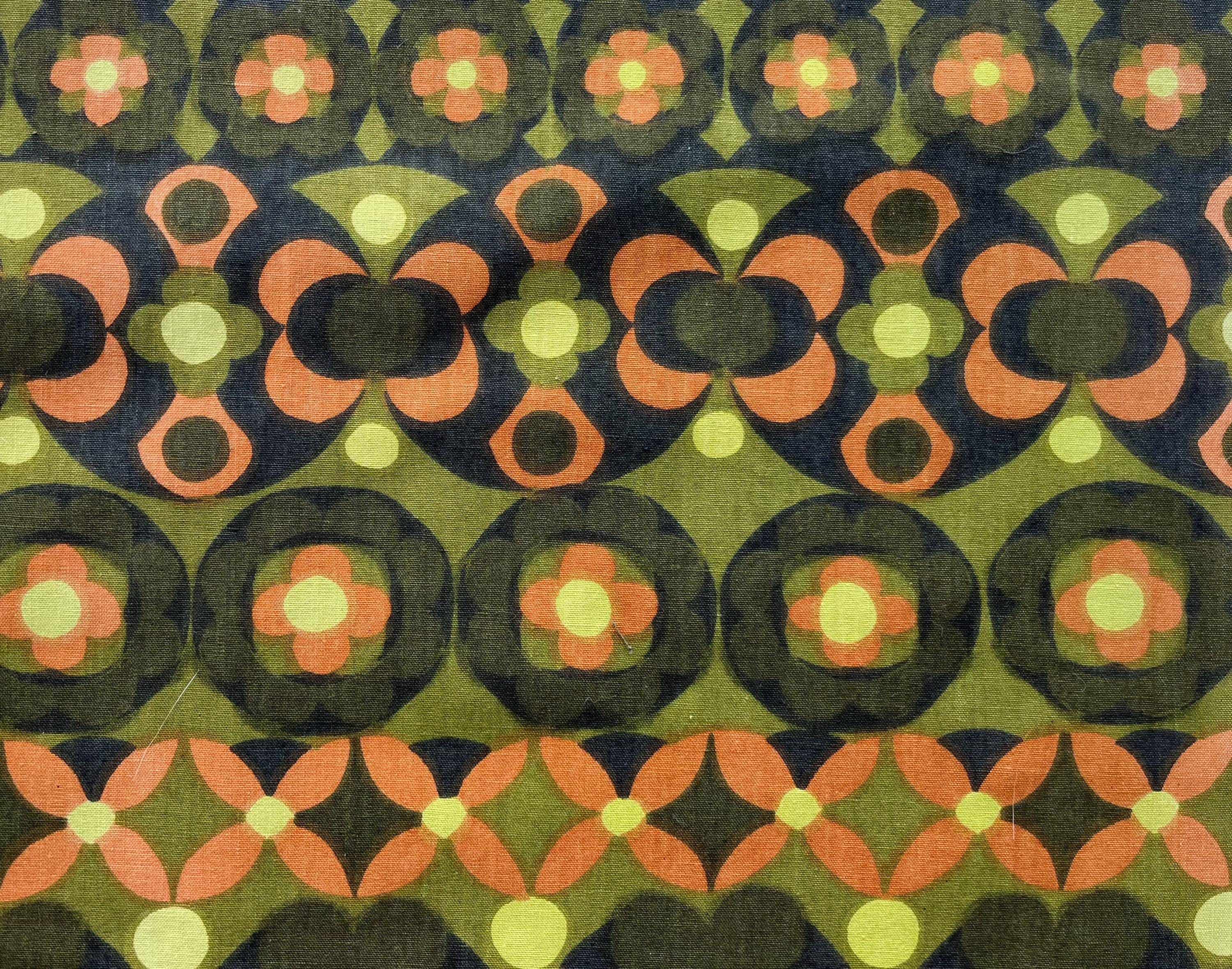60s fabric - Etsy 日本